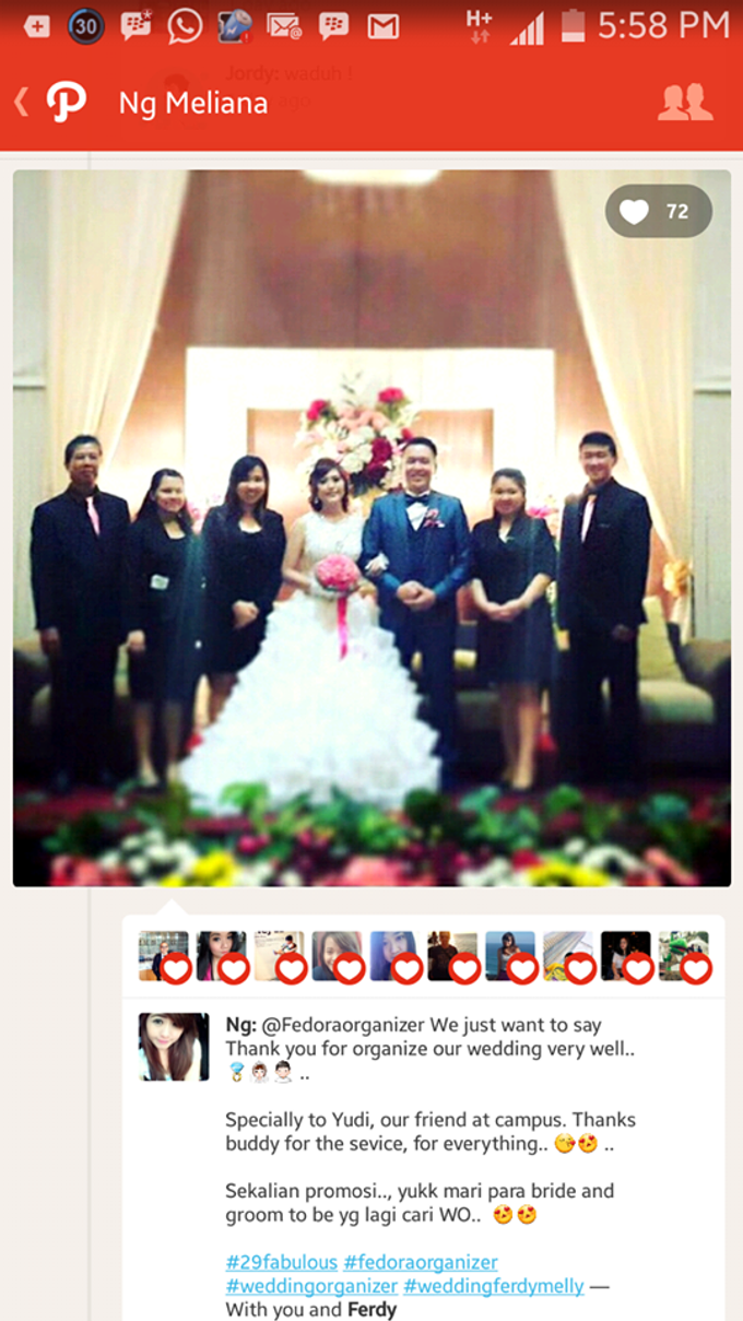 Mr Ferdy & Mrs Meliana by Fedora Organizer - 001 Mr Ferdy & Mrs Meliana by Fedora Organizer - 001