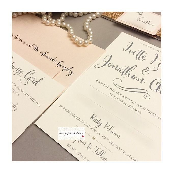 Wedding Invitations by Love Paper Creations - 014 Wedding Invitations by Love Paper Creations - 014