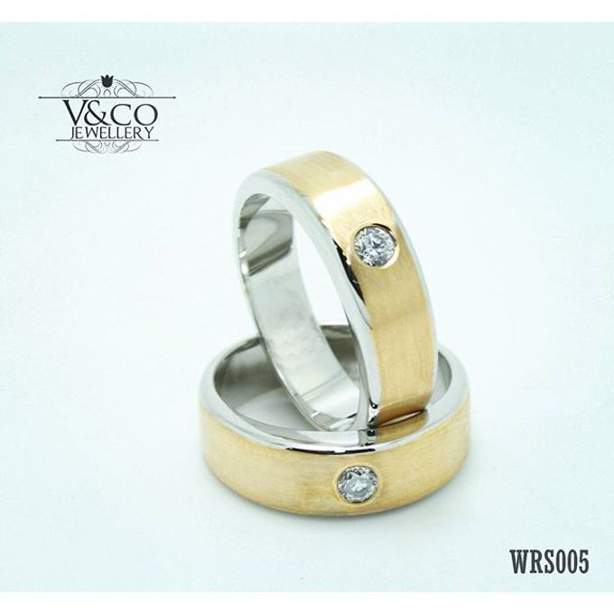 wedding ring simple Design by V&Co Jewellery - 019