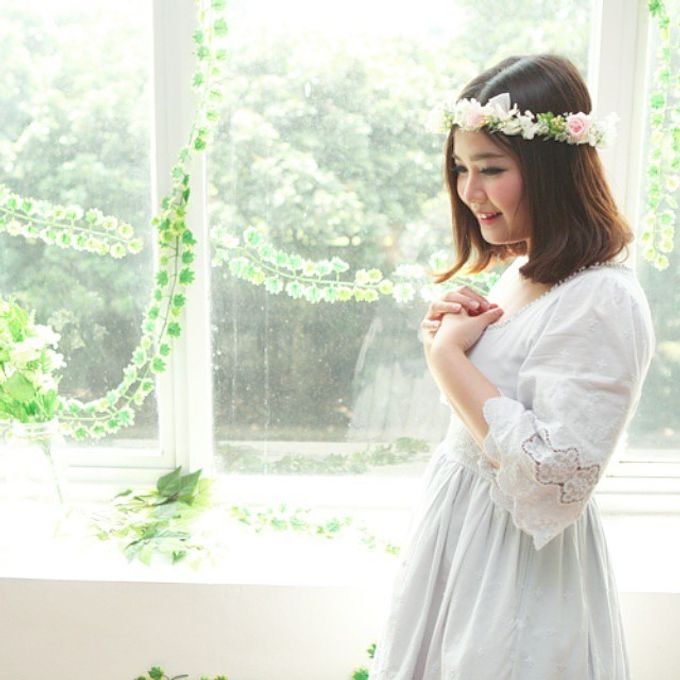 Preserved flower hair accessories by La Belle Juliette - 003 Preserved flower hair accessories by La Belle Juliette - 003