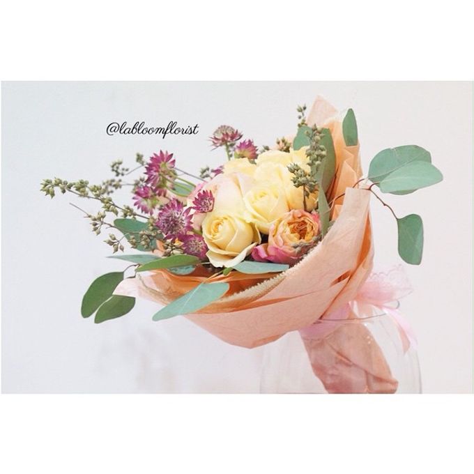 Pinterest inspired bridal bouquet by La Bloom Florist - 003 Pinterest inspired bridal bouquet by La Bloom Florist - 003