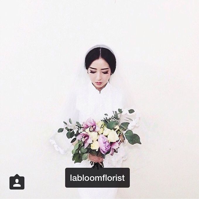 Pinterest inspired bridal bouquet by La Bloom Florist - 001 Pinterest inspired bridal bouquet by La Bloom Florist - 001