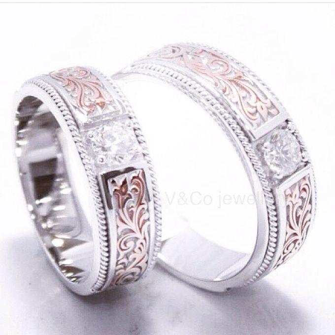wedding ring batik design by V&Co Jewellery - 009 wedding ring batik design by V&Co Jewellery - 009