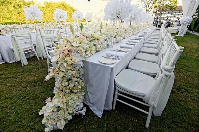 White wedding by YIW Photography - 002