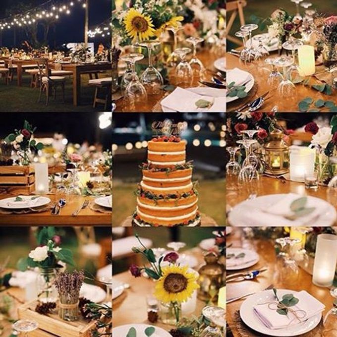 rustic wedding Julian Clark & Felicia anggraini by Sweetbella Florist & Decoration - 004