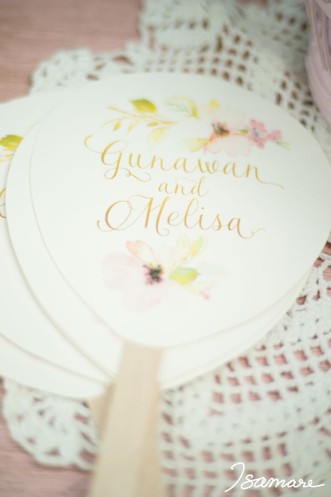 Gunawan & Melisa - Timeless Blush & Gold Wedding by isamare - 011