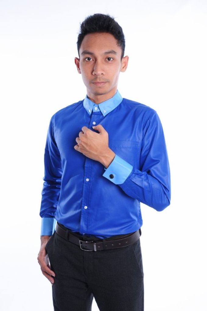 Kemeja Slimfit French Cuff Shirt Model 