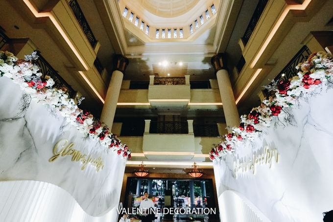 Glenn & Jesslyn Wedding Decoration at Puri Bengawan by Valentine Wedding Decoration - 012