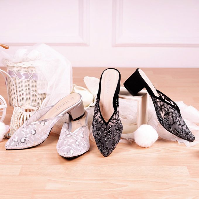 Sandal Selop Elouis Silver by SLIGHTshop.com - 005 Sandal Selop Elouis Silver by SLIGHTshop.com - 005