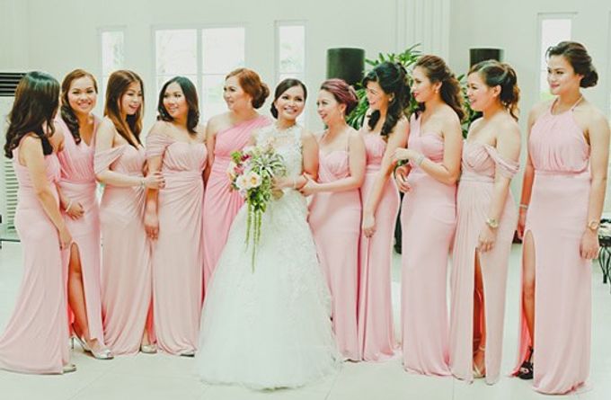 Customized Bridesmaids Dresses by White Label Bridal - 024 Customized Bridesmaids Dresses by White Label Bridal - 024