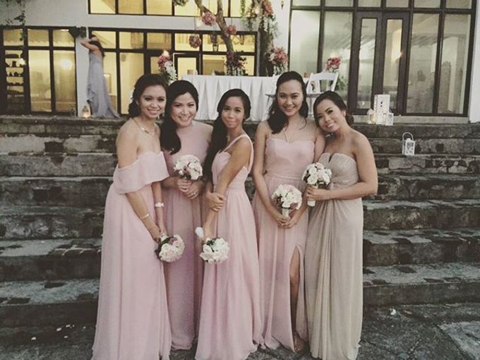 Customized Bridesmaids Dresses by White Label Bridal - 025 Customized Bridesmaids Dresses by White Label Bridal - 025