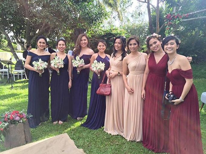 Customized Bridesmaids Dresses by White Label Bridal - 022 Customized Bridesmaids Dresses by White Label Bridal - 022