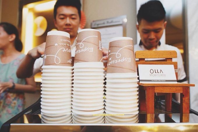 Mobile coffee for weddings by Olla Specialty Coffee - 001