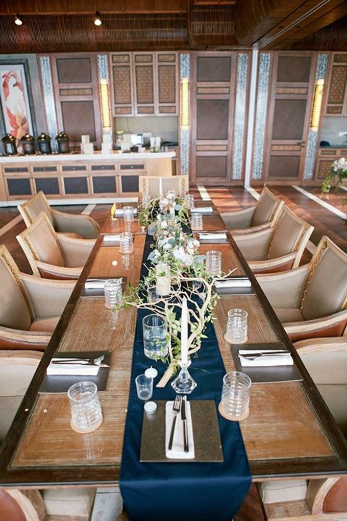 Indoor Destination Wedding at Sundara Four Seasons  Jimbaran by Flora Botanica Designs - 015
