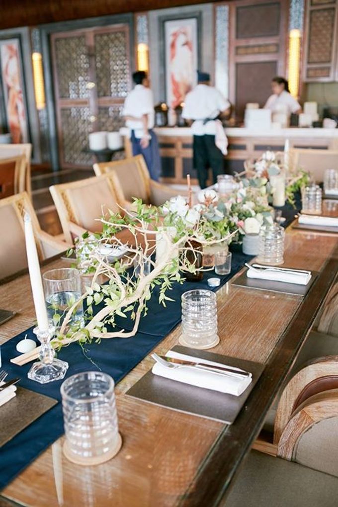 Indoor Destination Wedding at Sundara Four Seasons  Jimbaran by Flora Botanica Designs - 020