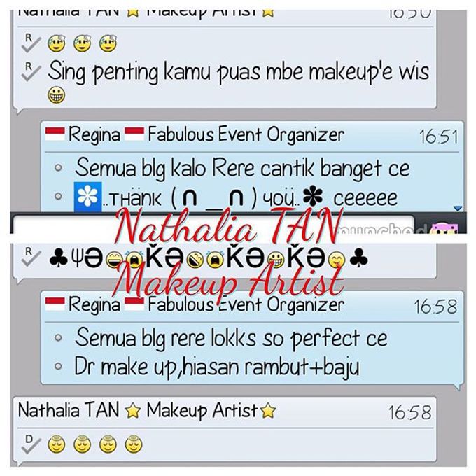 Testimony by Nathalia TAN Makeup Artist - 001 Testimony by Nathalia TAN Makeup Artist - 001