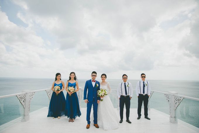 RUSTIC WEDDING DAVID AND JOICE IN SKY AYANA BALI by W organizer - 021