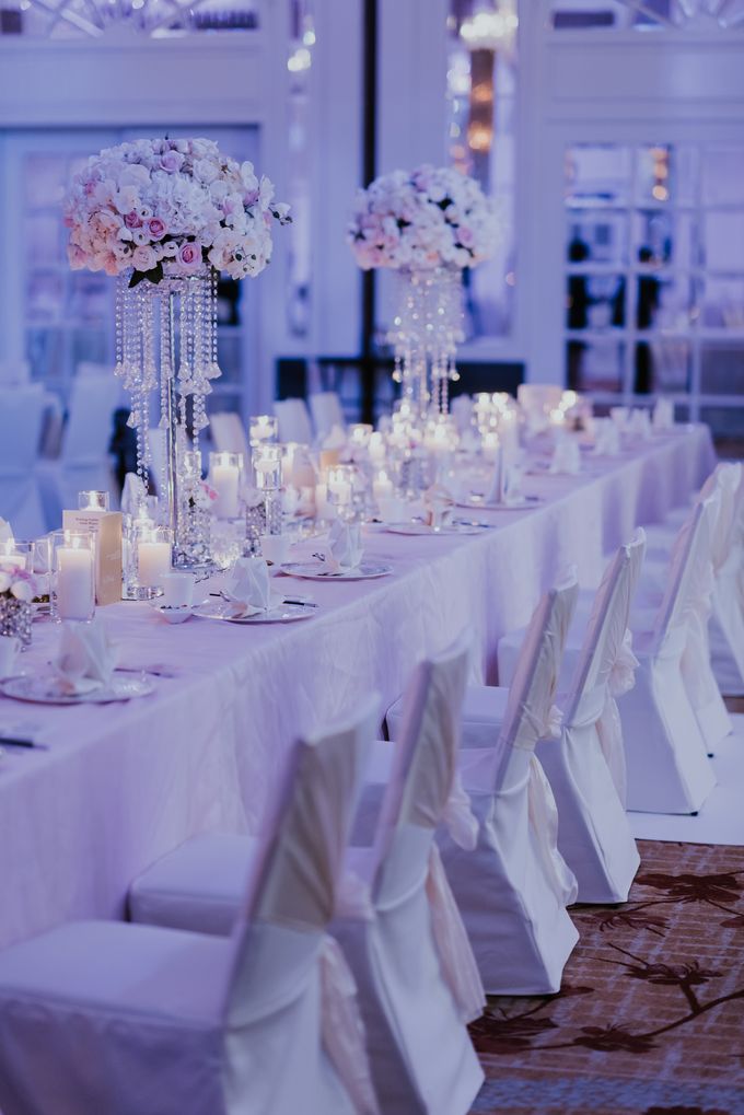 A Romantic with Classy Twist Wedding by InterContinental Singapore - 038