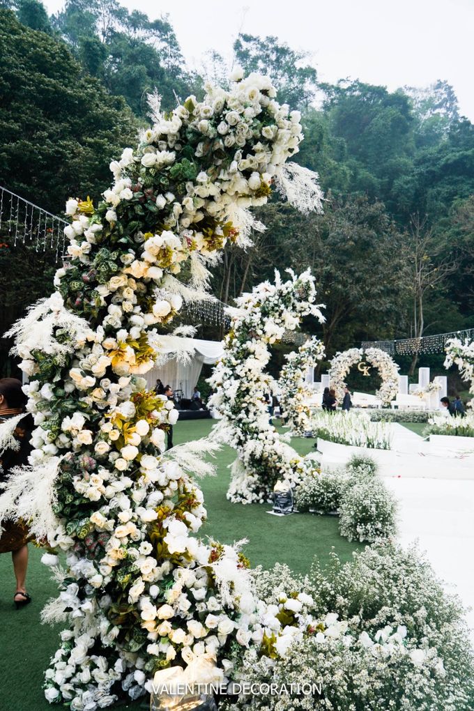 Grady & Kezia Wedding Decoration at Gedong Putih by Valentine Wedding Decoration - 013