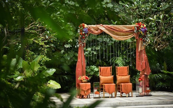 Minangkabau Traditional wedding set up at The Glass House by Tirtha Bridal - 013 Minangkabau Traditional wedding set up at The Glass House by Tirtha Bridal - 013