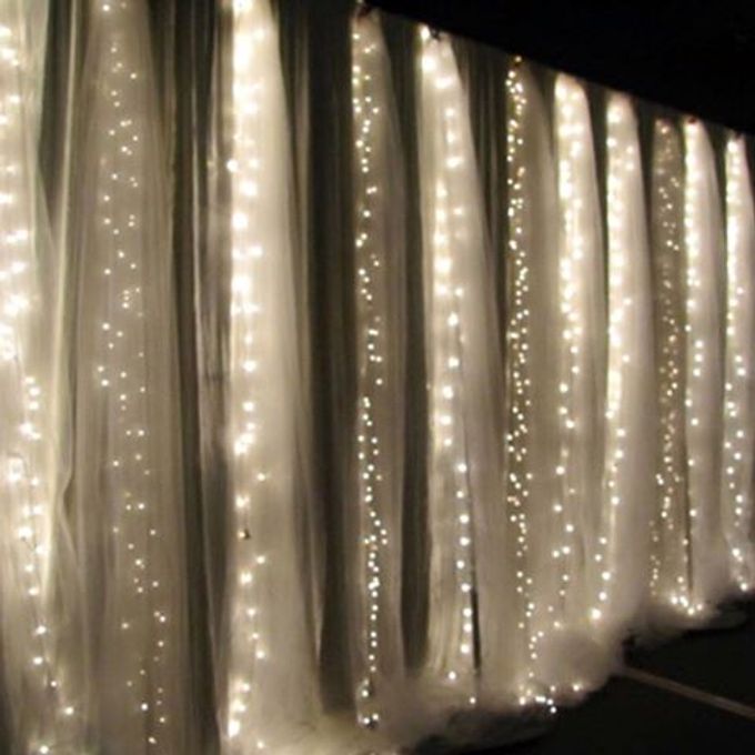 Wedding Fairy Lights Backdrop by Cinderella Dream