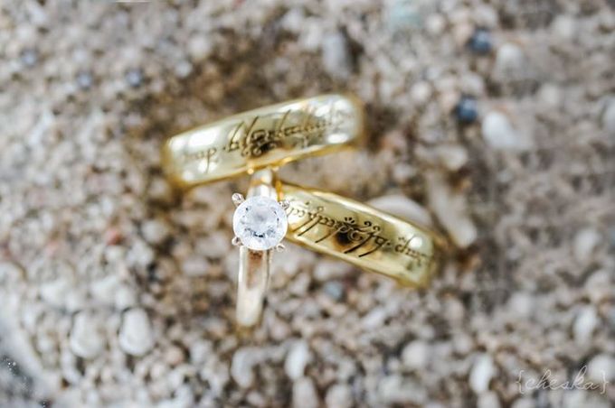 Wedding Rings by Peach Frost Studio - 009