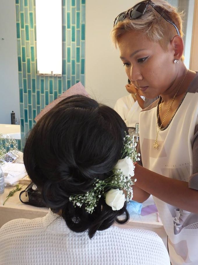 Bridal Hair Stylist Phuket Thailand by Wow Make Up in Phuket - 040 Bridal Hair Stylist Phuket Thailand by Wow Make Up in Phuket - 040