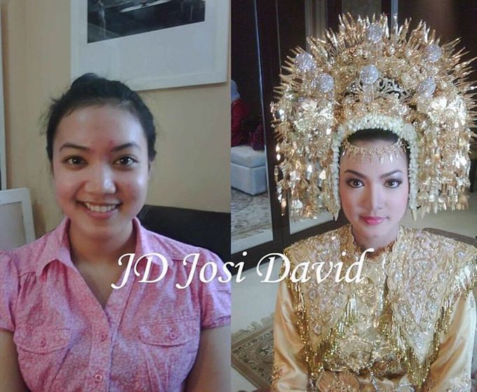 Make up hair do by Josi david  by Josi David Professional & Wedding Make up Artist - 035