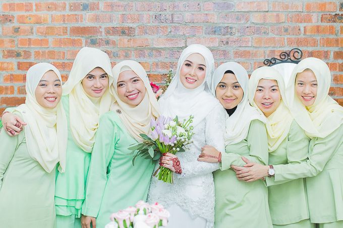 Solemnization of Asyraf & Nina by Qalbugraphy - 011