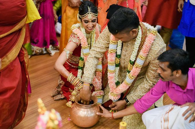 Traditional Indian Wedding of Arunn & Shalini by GrizzyPix Photography - 035