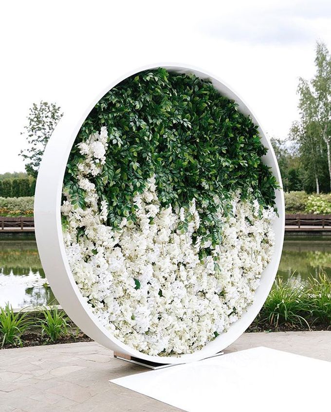 Green and white wedding by Maria German decor - 003 Green and white wedding by Maria German decor - 003