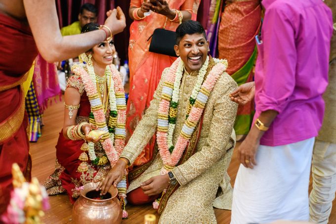 Traditional Indian Wedding of Arunn & Shalini by GrizzyPix Photography - 036