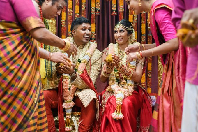 Traditional Indian Wedding of Arunn & Shalini by GrizzyPix Photography - 037