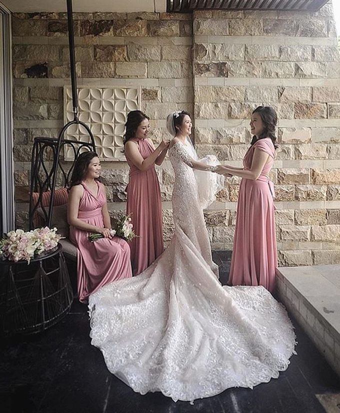 Pink Infinity Dress by dydx Bride - 003 Pink Infinity Dress by dydx Bride - 003