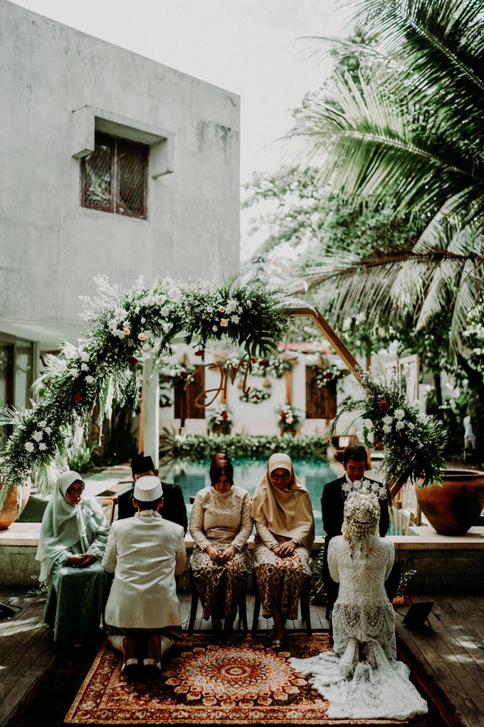 Dheafina & Nur Wedding at Azila Villa by AKSA Creative - 015