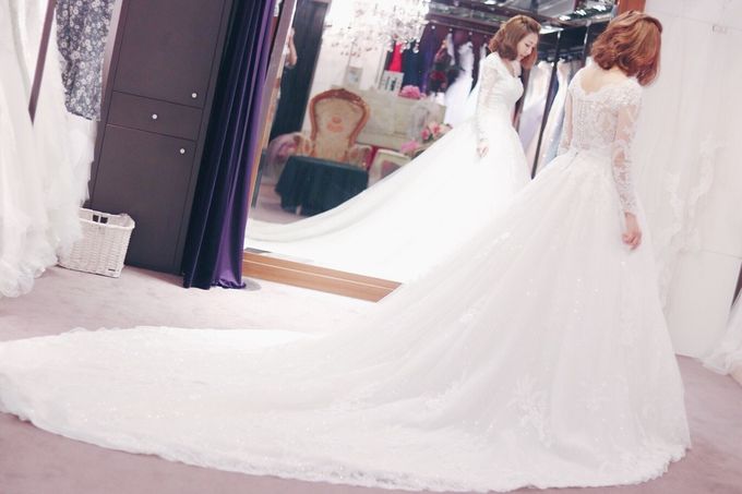 In search of the dream wedding gown by Cang Ai Wedding - 007 In search of the dream wedding gown by Cang Ai Wedding - 007