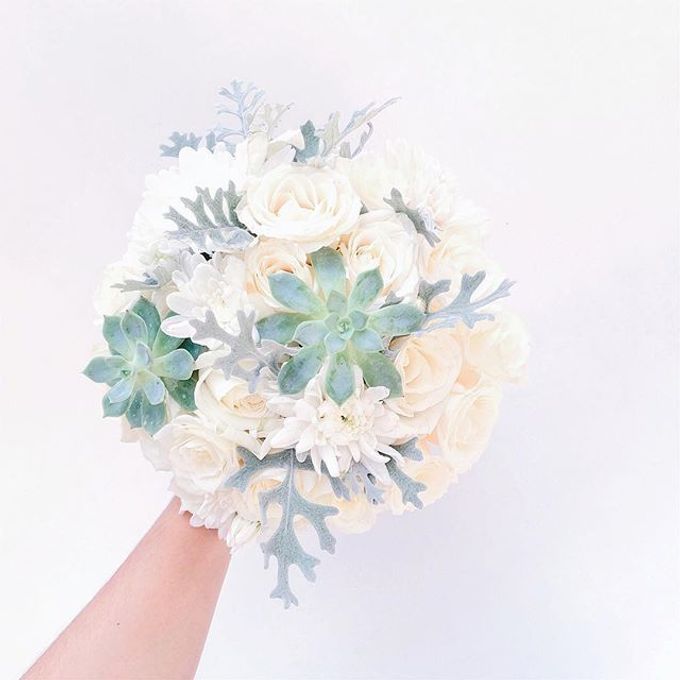 Wedding Handbouquet by Florash - 008