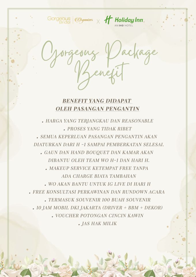 Gorgeous Bridal Organizer X Holiday Inn by Gorgeous Bridal Jakarta - 006 Gorgeous Bridal Organizer X Holiday Inn by Gorgeous Bridal Jakarta - 006