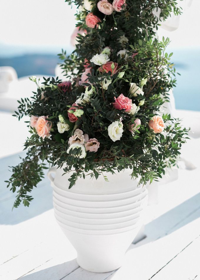 Dusty Pink Dream Wedding in Santorini by Stella & Moscha Weddings - 018 Dusty Pink Dream Wedding in Santorini by Stella & Moscha Weddings - 018