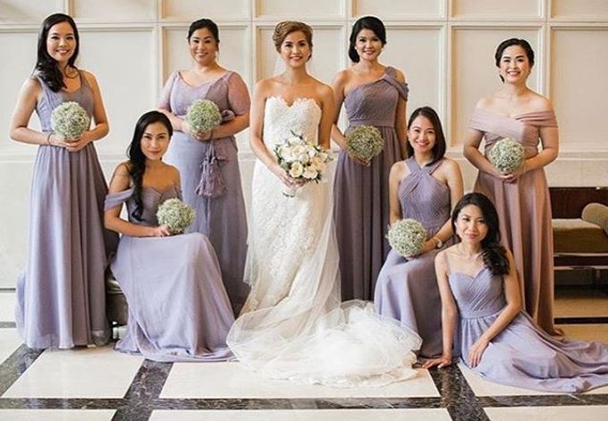 Customized Bridesmaids Dresses by White Label Bridal - 009 Customized Bridesmaids Dresses by White Label Bridal - 009