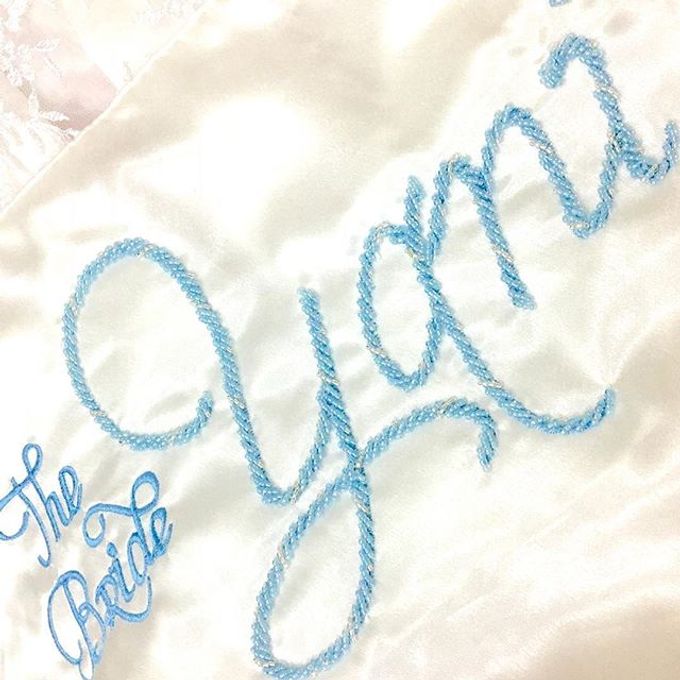 Sequins Embroidery by dydx Bride - 002 Sequins Embroidery by dydx Bride - 002