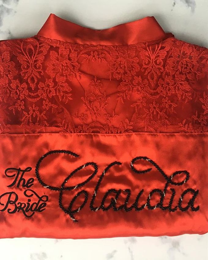 Sequins Embroidery by dydx Bride - 003 Sequins Embroidery by dydx Bride - 003