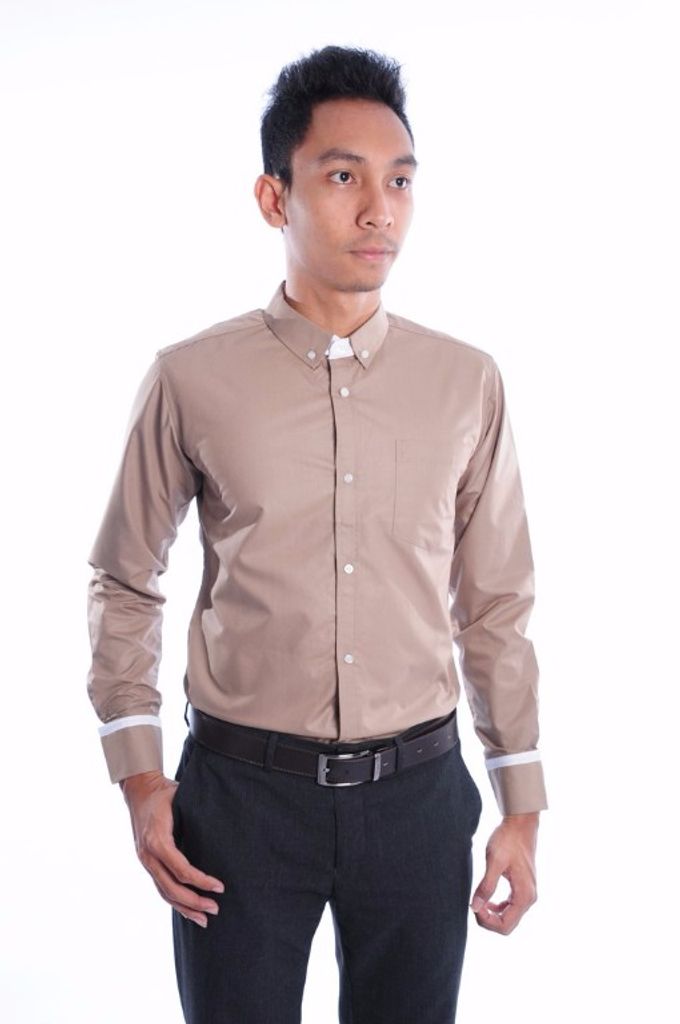 Kemeja Slimfit French Cuff Shirt Model 