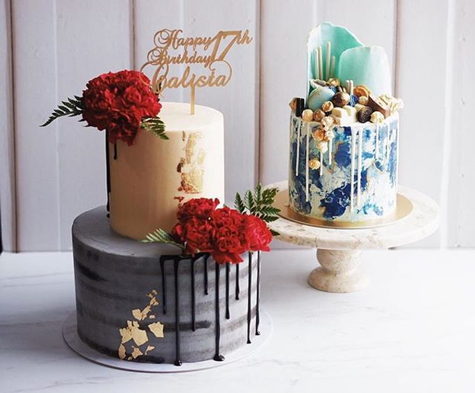 2 tiers Celebration Cake (Wedding, Birthdays, etc) by duchess bakes - 033 2 tiers Celebration Cake (Wedding, Birthdays, etc) by duchess bakes - 033