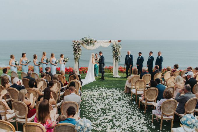 Beautiiful Clifftop Wedding of Kyle & Kelly by Silverdust Decoration - 004