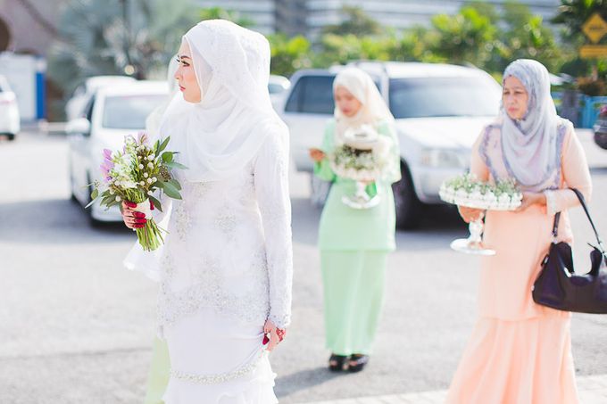 Solemnization of Asyraf & Nina by Qalbugraphy - 014