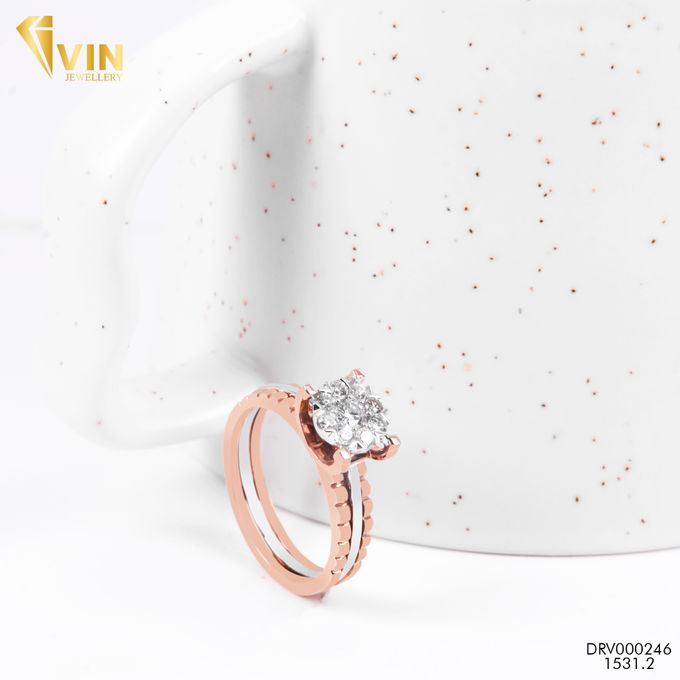 Diamond Wedding Ring by VIN Jewellery by V&Co Jewellery - 001