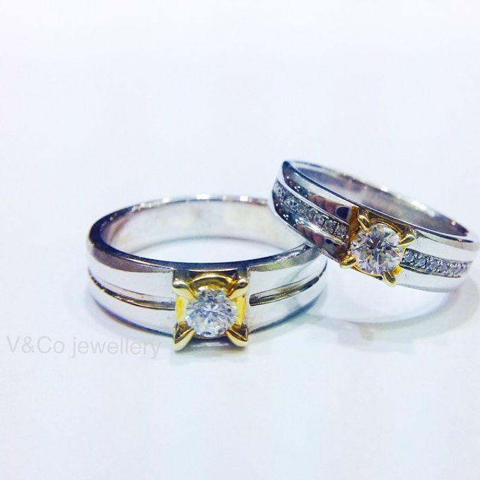 wedding ring simple Design by V&Co Jewellery - 005