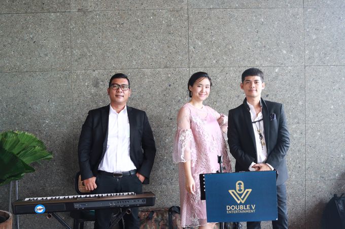 Jazz band for wedding at Forest by wyls kitchen jakarta - Double V entertainment by Double V Entertainment - 004