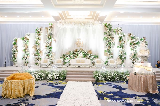 International Wedding Decoration of Fendy and Hana by Menara Mandiri by IKK Wedding (ex. Plaza Bapindo) - 001 International Wedding Decoration of Fendy and Hana by Menara Mandiri by IKK Wedding (ex. Plaza Bapindo) - 001